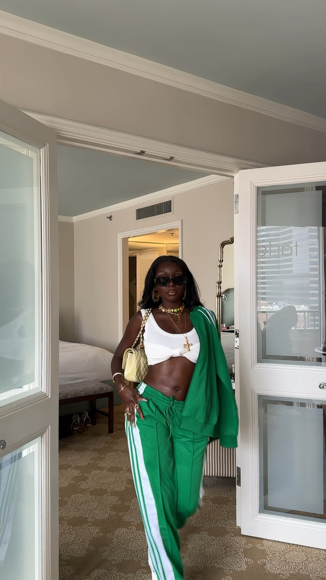 Ready for day one at the Essence Fest