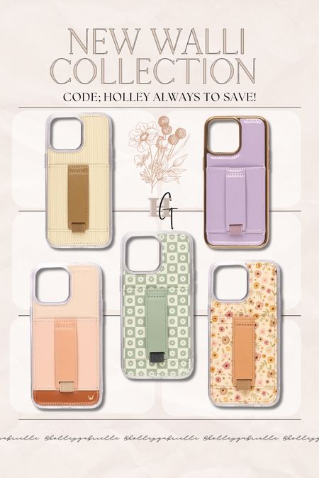 The brand new SUMMER collection from Walli🌿✨🤍code HOLLEY always to save! This is my fave phone case! 

On the go / for her / Holley Gabrielle 

#LTKSaleAlert #LTKTravel #LTKFindsUnder50