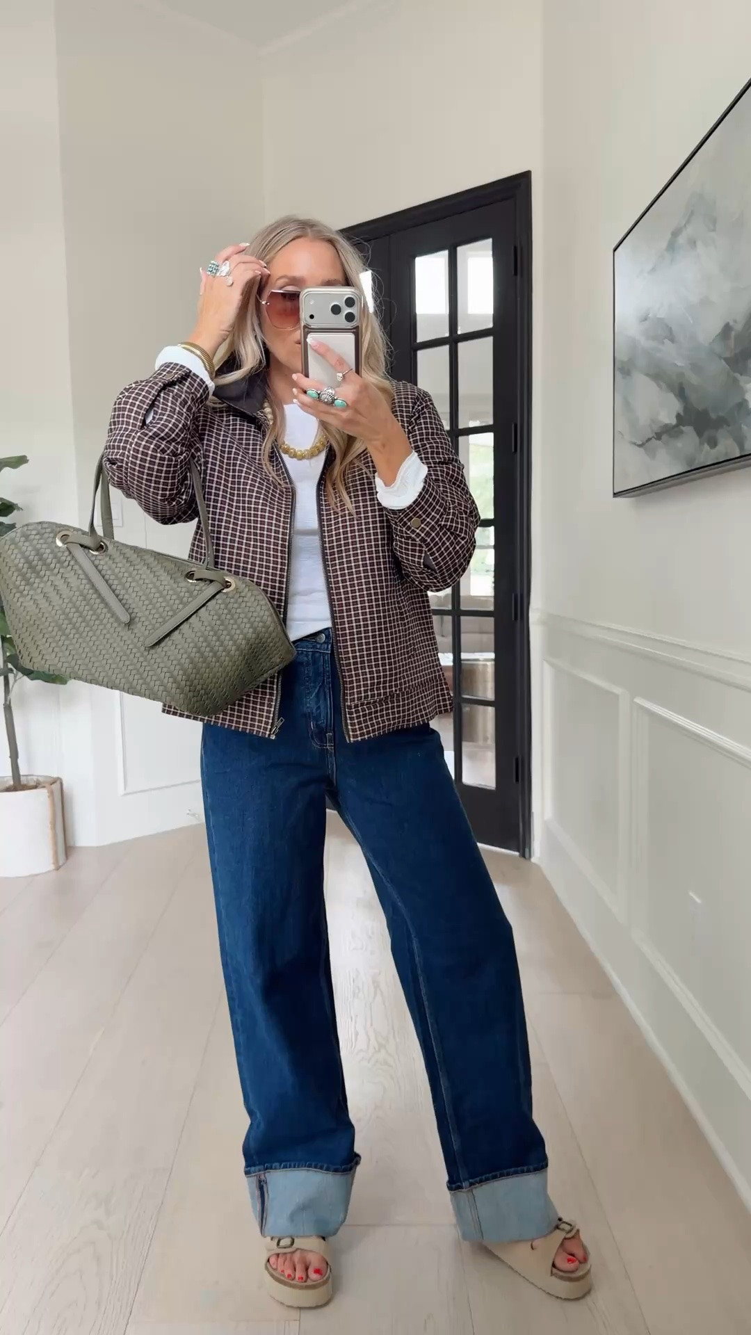 Run before this sells out again!!! This workwear jacket from Walmart is the perfect thickness and looks so chic😍

These jeans are Old Navy and look designer 👀 

I’m wearing my tts (small /4)

5’5” // 120 ish lbs

#LTKgrwm #LTKdayinmylife #LTKootd