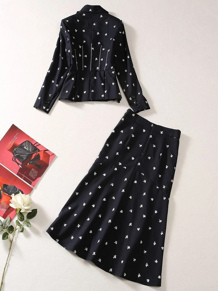 Princess Kate Middleton Designer Elegant Chic Embroidery Jacket Mermaid Skirt  | eBay | eBay US