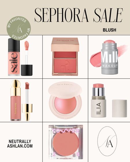 Sephora Sale: my favorite blush choices 🩷 

#sephorasale #sephorapicks #blush

#LTKxSephora #LTKbeauty