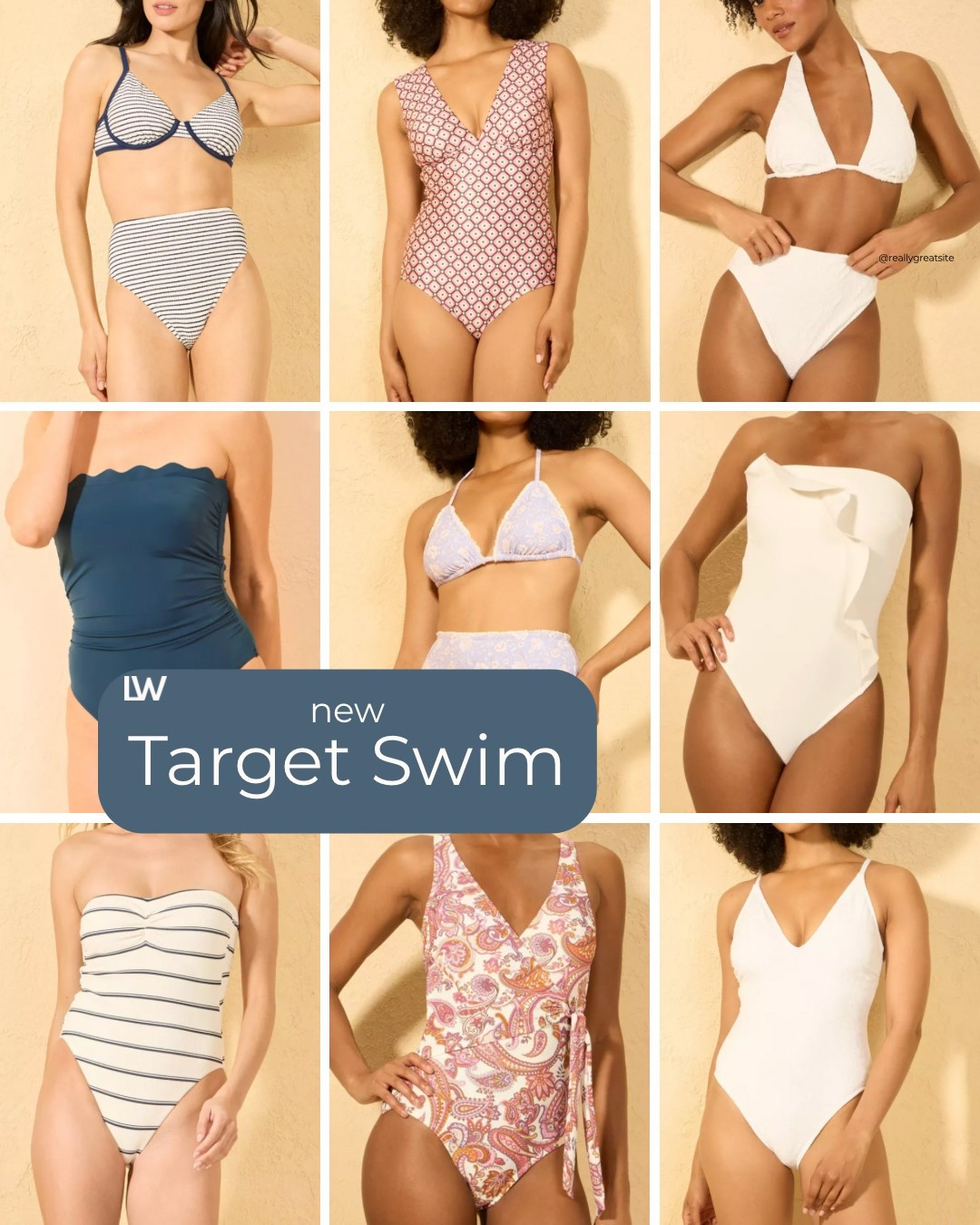 New Target swim looking great!! Love the strapless blue scalloped and white ruffled 🩵🤍