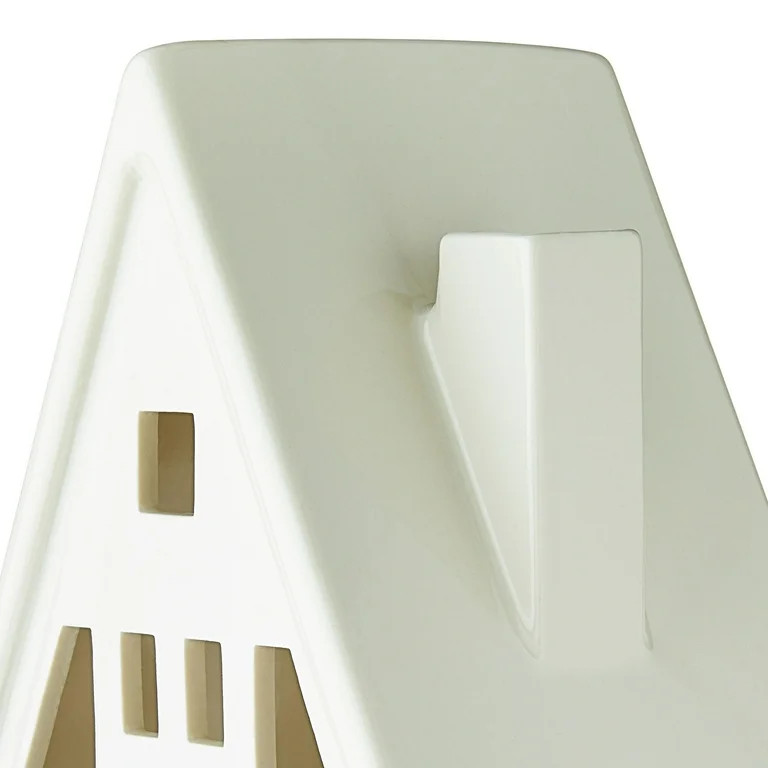 My Texas House, White Large A-Frame Ceramic House, 8 inch | Walmart (US)