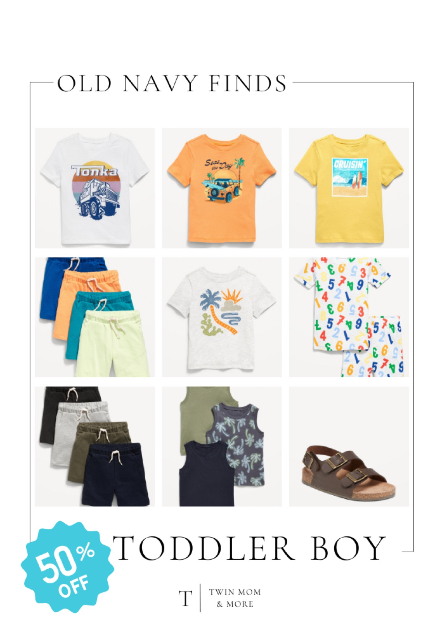 Spring looks for toddler boy, all 50% off at Old Navy today!

#LTKkids #LTKsalealert