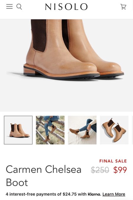 Huge sale on Chelsea boots! 

#LTKSeasonal #LTKshoecrush #LTKMostLoved