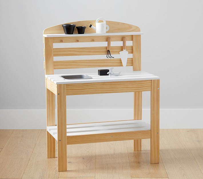Wooden Gardening Bench | Pottery Barn Kids