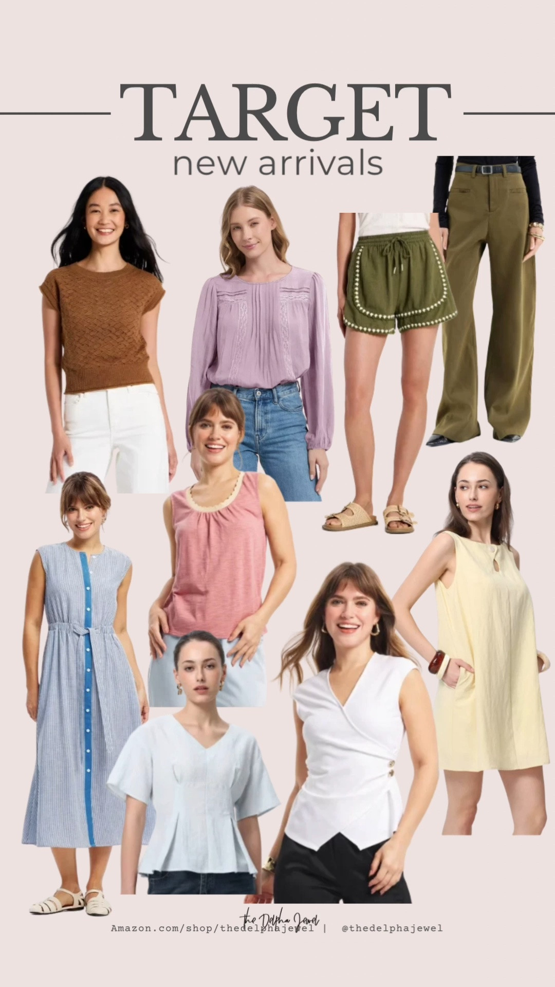 @Target  new arrivals - perfect for teachers, work and back to school!💙

Pointelle crewneck sweater, puff popover top, high rise trouser pants, mid rise craft pull on shorts, button front a line dress, contrast trim scoop neck top, v neck wrap top

#LTKMidsize #LTKOver40 #LTKgrwm