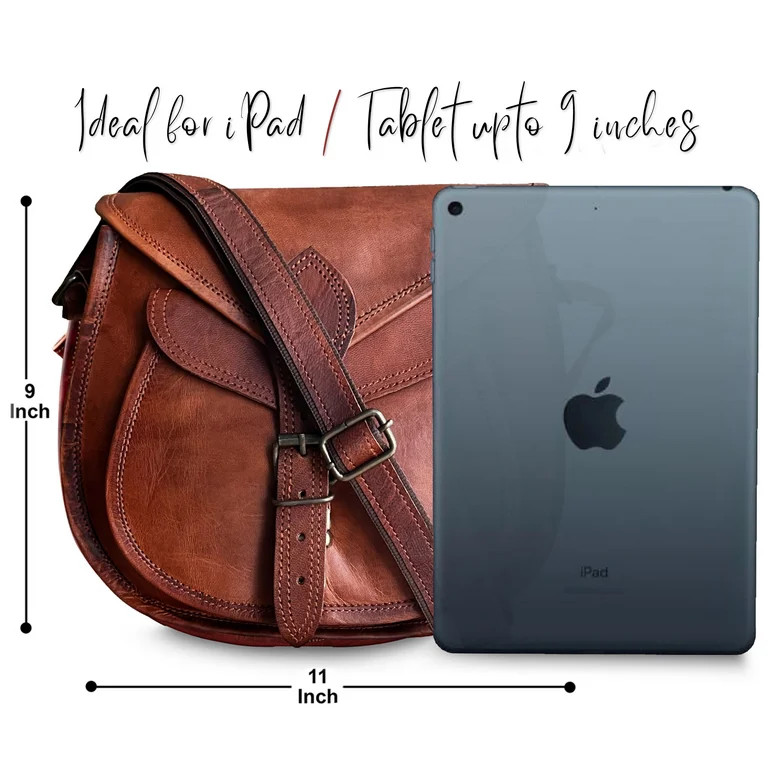 Women Leather Handbag 11" Fashion Crossbody Sling Bag Ladies Purse Travel Tote Satchel Hobo Shoul... | Walmart (US)