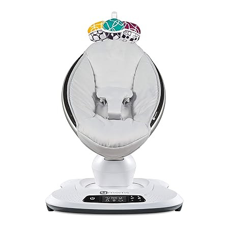 4moms mamaRoo 4 Multi-Motion Baby Swing, Bluetooth Baby Rocker with 5 Unique Motions, Nylon Fabri... | Amazon (US)