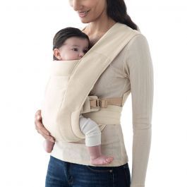 Embrace Knit Newborn Carrier - Cream | Ergo Baby