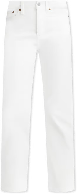 Levi's® Women's Wedgie Straight-Leg High Rise Cropped Jeans - Macy's | Macy's