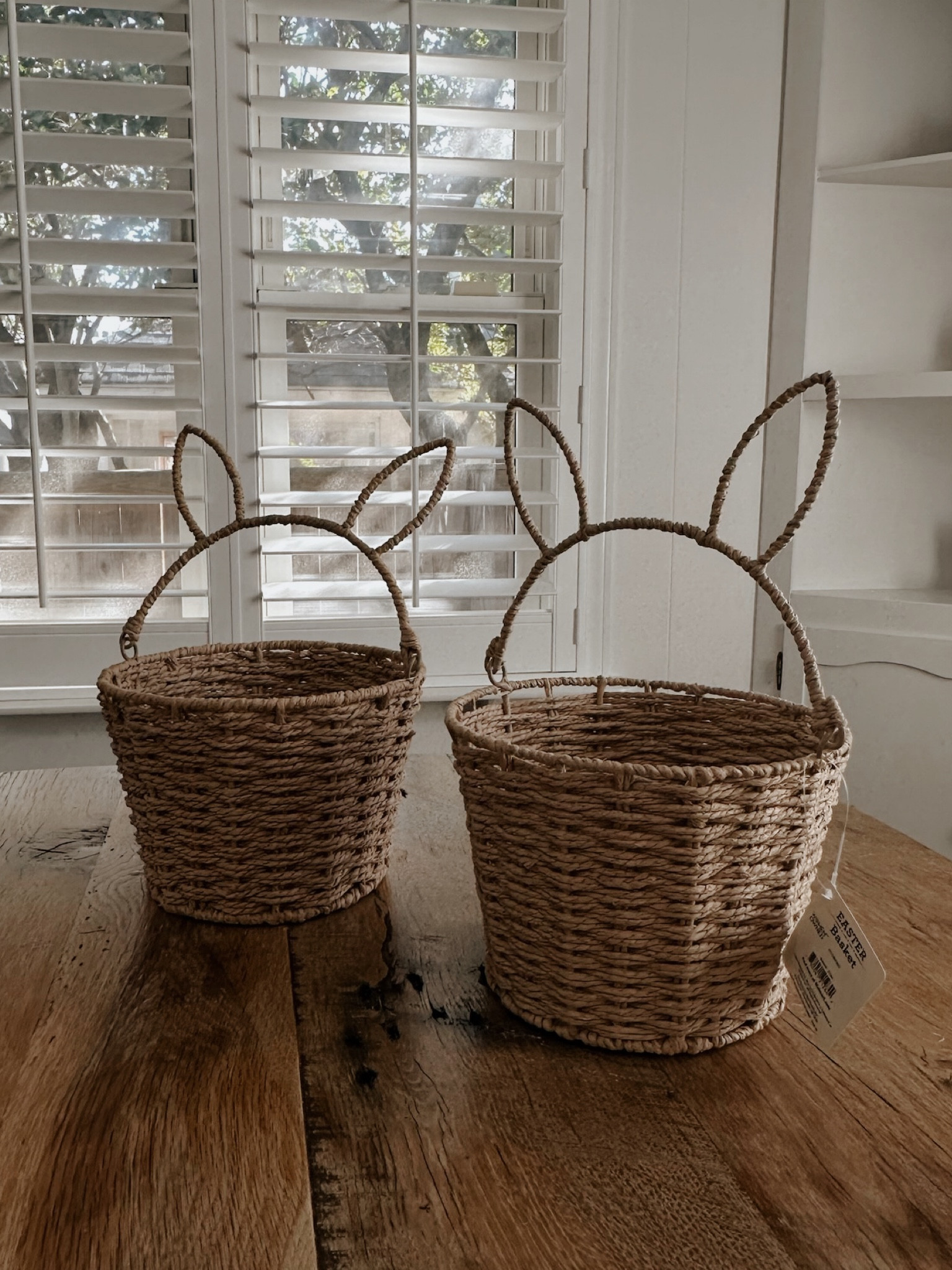 They come in white and natural and are such a good size for your littles. 🐰🐣✨

#LTKSeasonal #LTKkids #LTKbaby