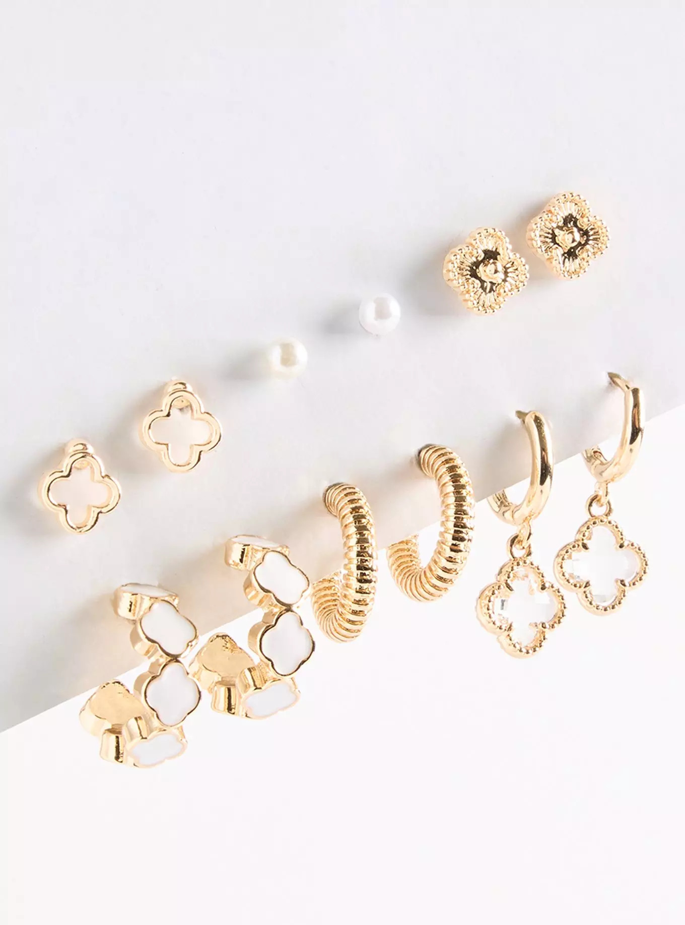 Clover Hoop Stud Set | Torrid (US & Canada)