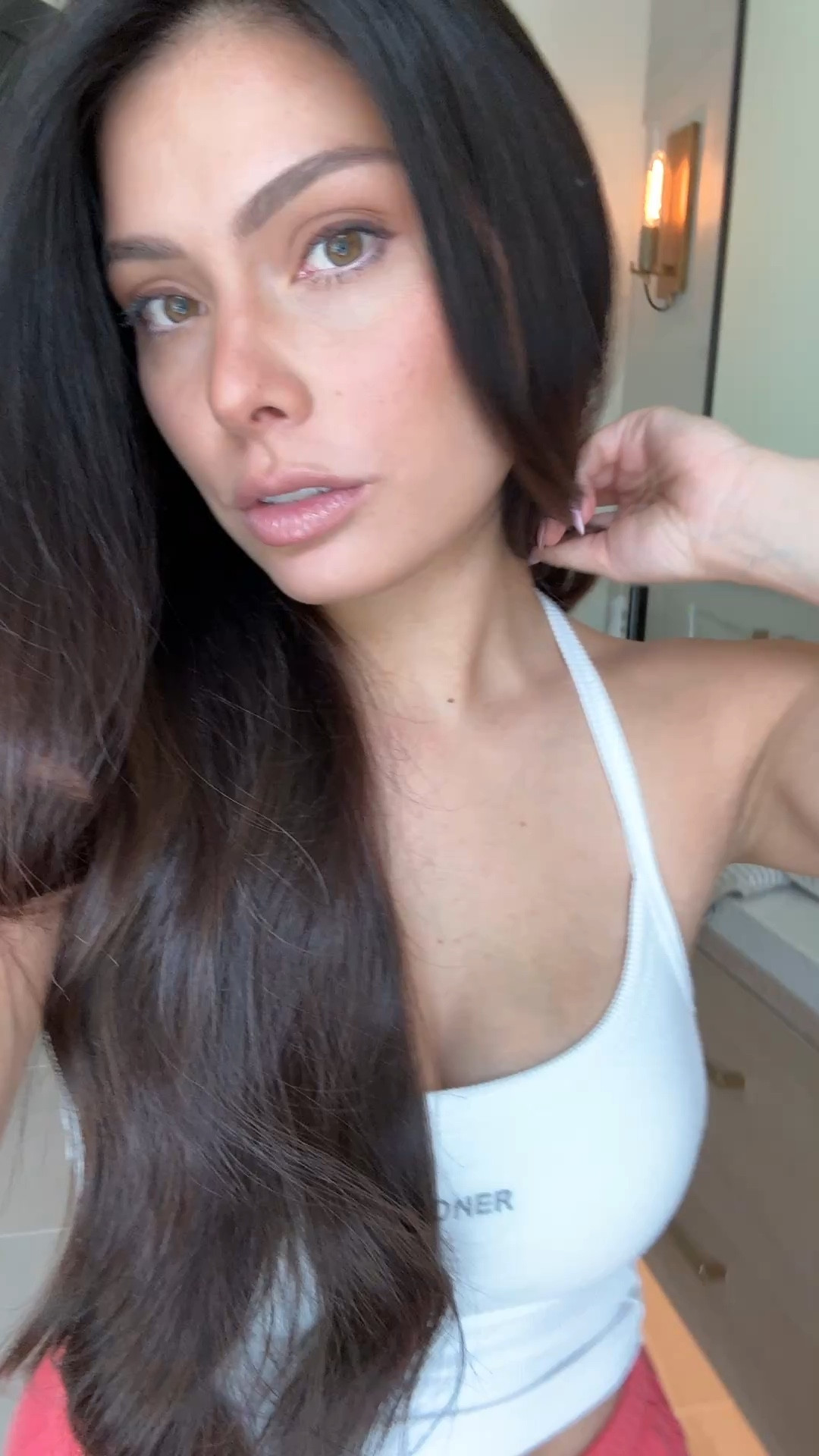 Every day makeup routine linked. These sweat pants are my absolute favorite. I wash them on delicate and only dry for 5 minutes to keep them from shrinking! Hang dry and they are good to go!

#LTKBeauty #LTKdayinmylife #LTKootd