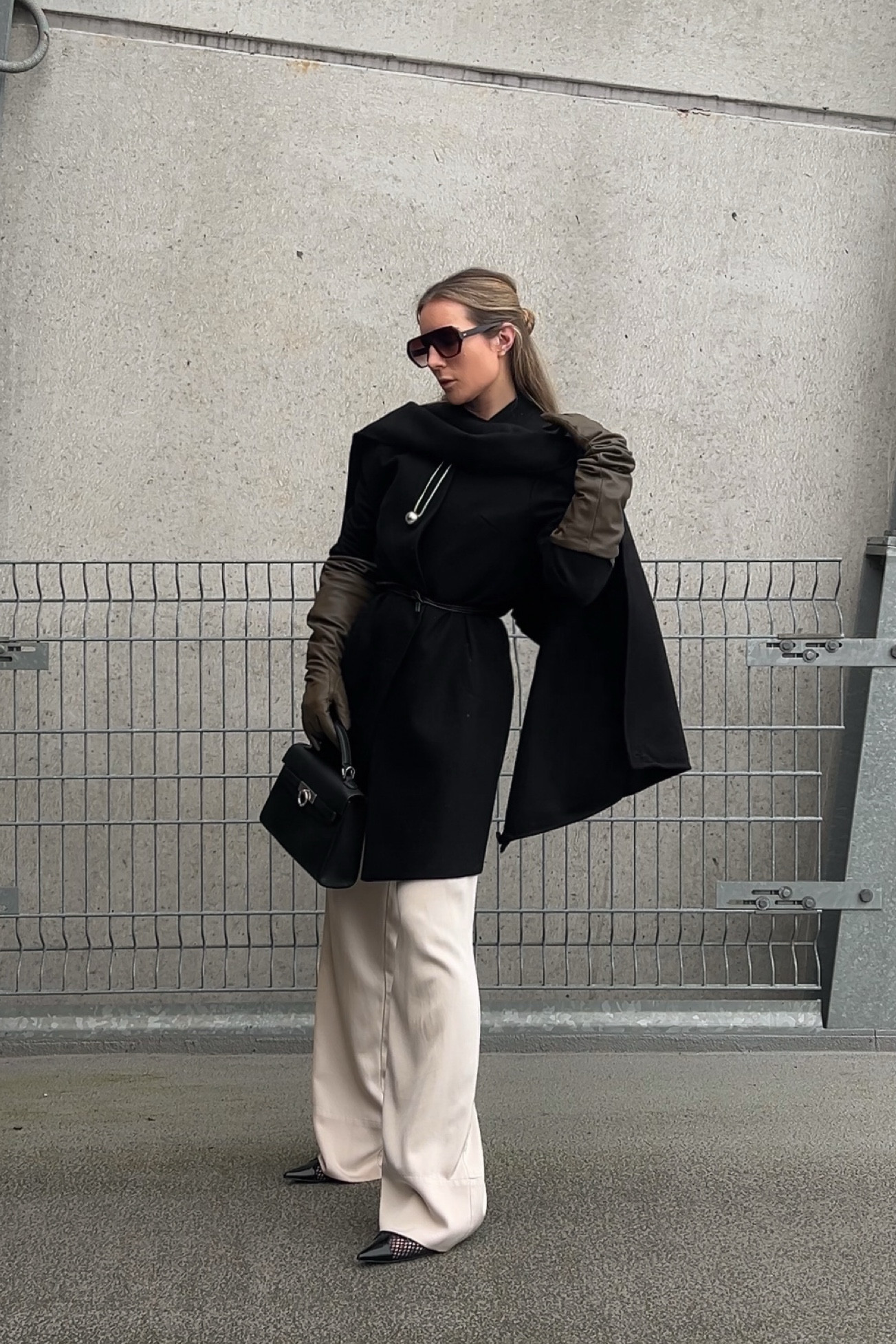 A chic but cozy winter outfit I’ll be wearing well into spring 

Cape, wool cape, silk trousers, winter coat, wool coat, silver necklace, work bag, leather gloves, cos, rope belt 

#LTKwinter #LTKluxury #LTKuk