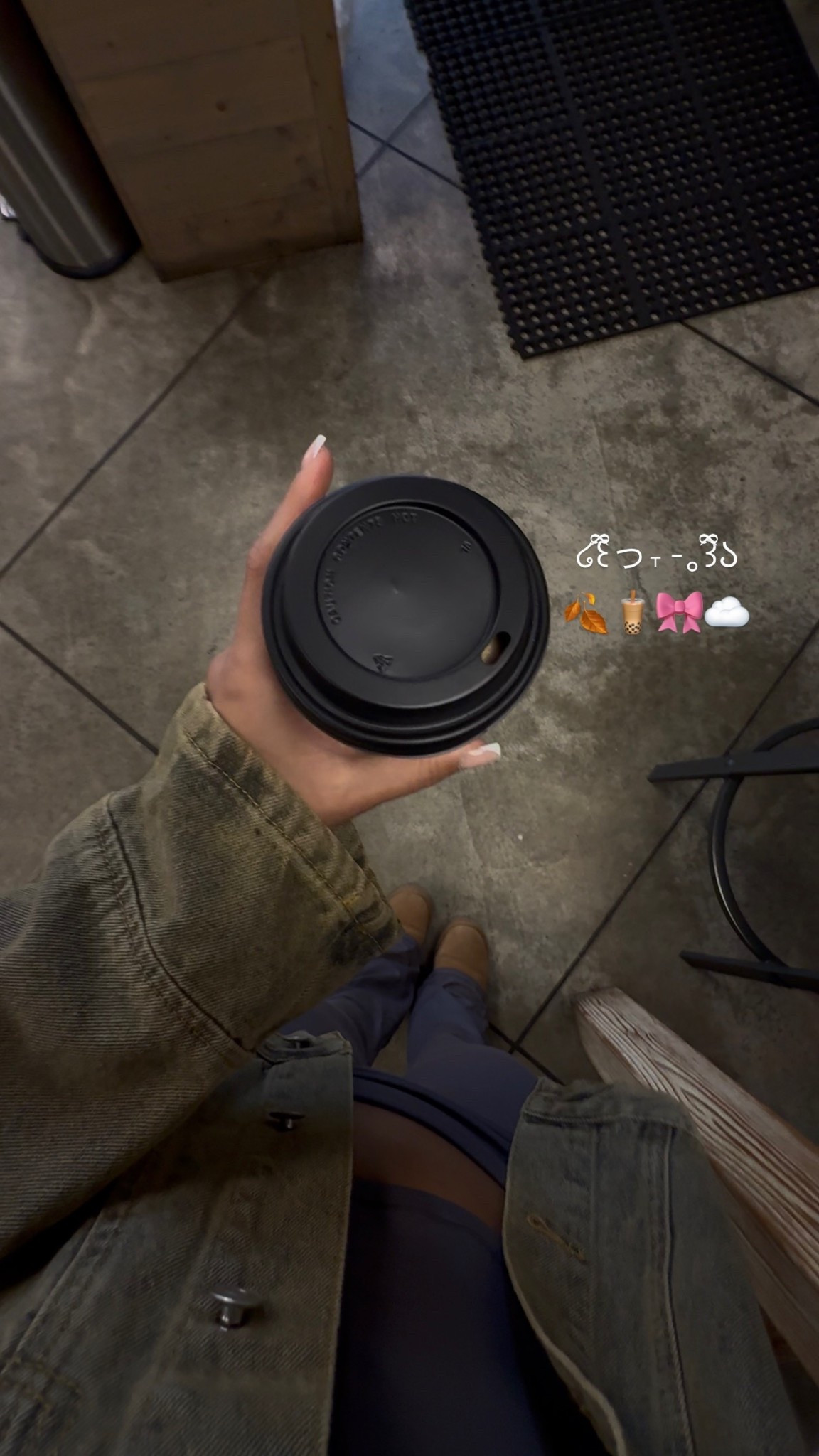 ໒꒰ྀིっ˕ -｡꒱ྀི১ 🍂🧋🎀☁️ running errands & stopping for a coffee - here’s my ootd! (linking a similar jacket)

              ||               everyday outfit Inspo // ootd! xx

#LTKdayinmylife