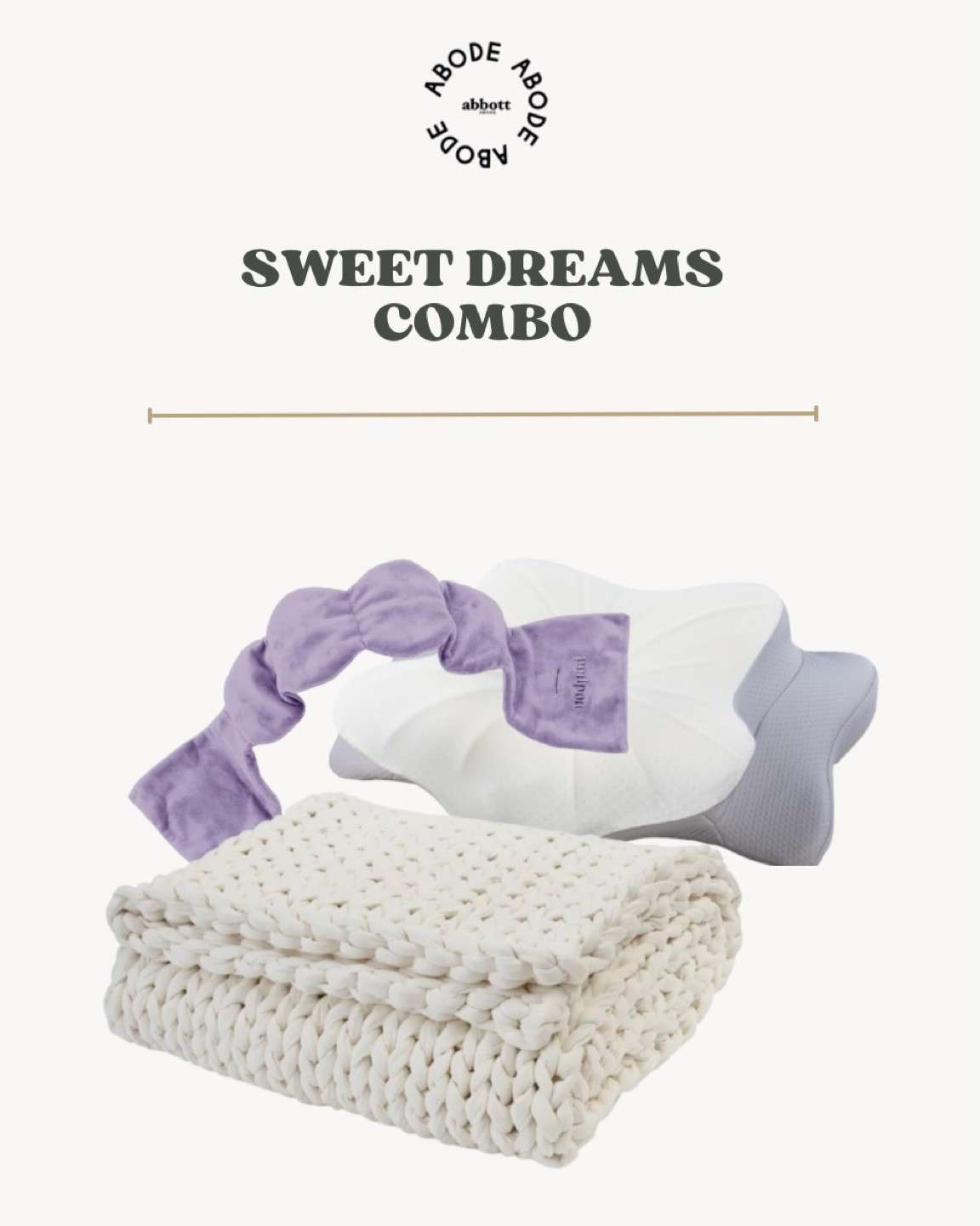 Weighted eye mask, orthopedic neck pillow and weighted blanket = the best sleep combo ever!

#LTKHome #LTKFamily