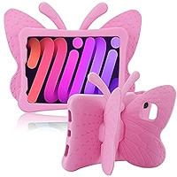 JGY iPad 10.2 iPad 7th 8th 9th Pretty Butterfly Case for Kids Girl Light Safe EVA Foam Full Cover... | Amazon (US)