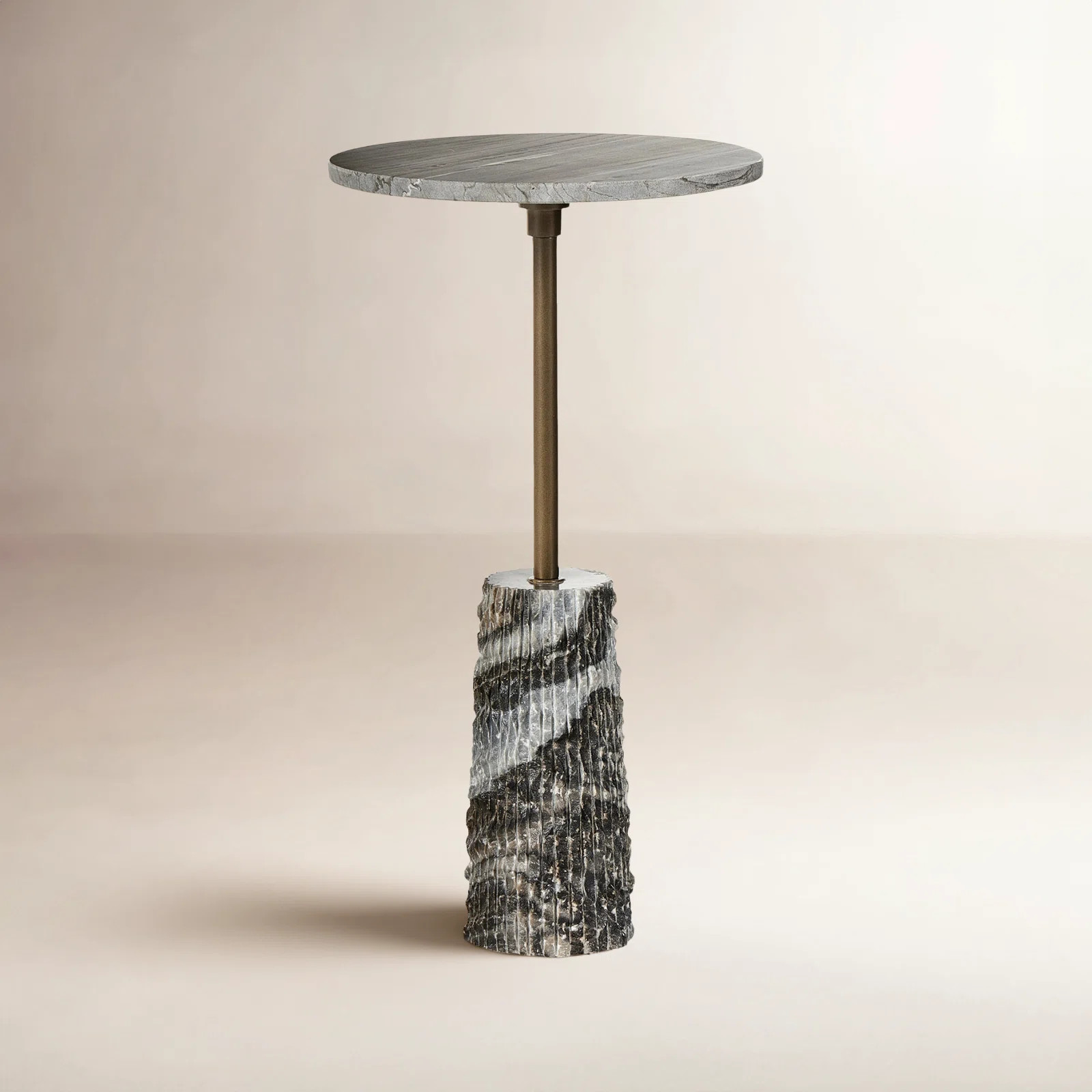 Raven Marble Top End Table | Wayfair North America