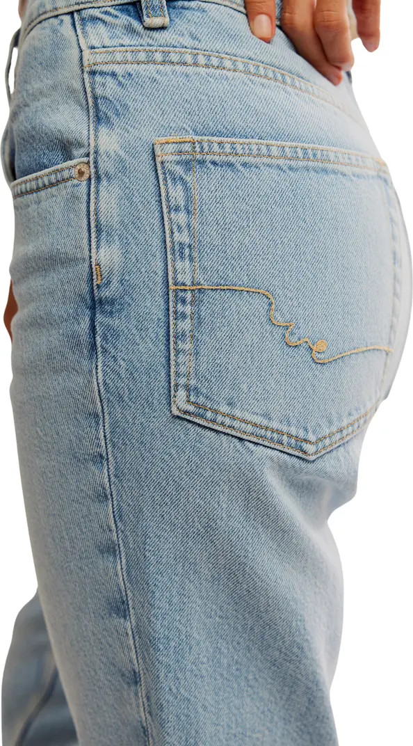 Free People Sun City High Waist Capri Jeans | Nordstrom | Nordstrom