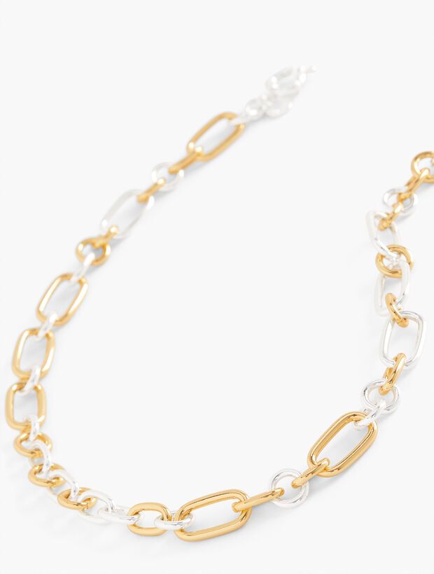 Mixed Links Necklace | Talbots