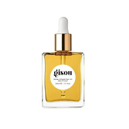Gisou Pro Honey Hair Oil Botanical Oils Blend Hydrates Controls Frizz 450°F Heat Defense All Hair Types Makeup Organizers | Walmart (US)