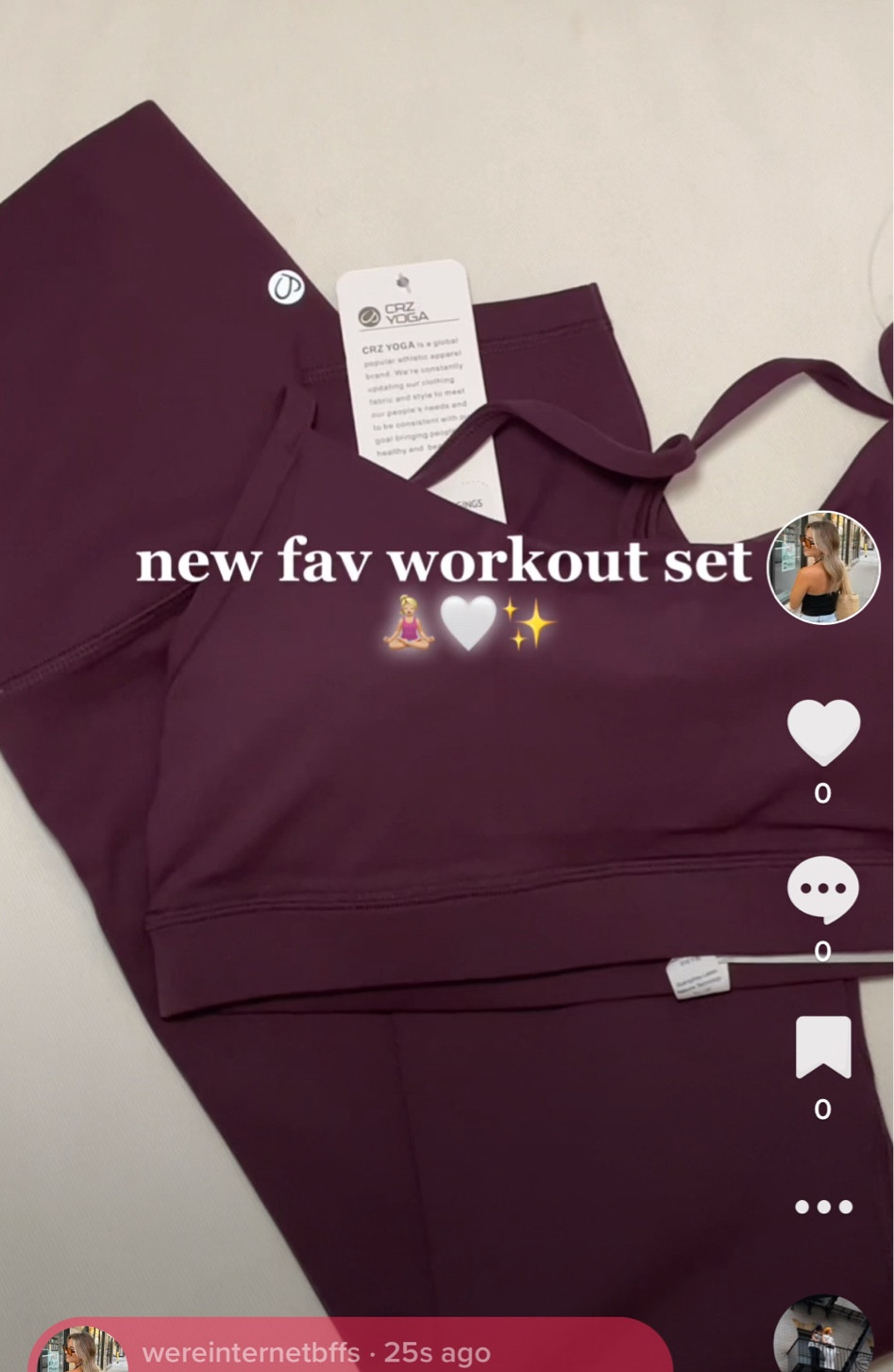 This set from Amazon is everything! It is buttery soft, feels just like align! I also love how high waisted the leggings are! 

Workout set, workout outfit, workout clothes, Amazon workout set, yoga set

#LTKstyletip #LTKunder100 #LTKunder50