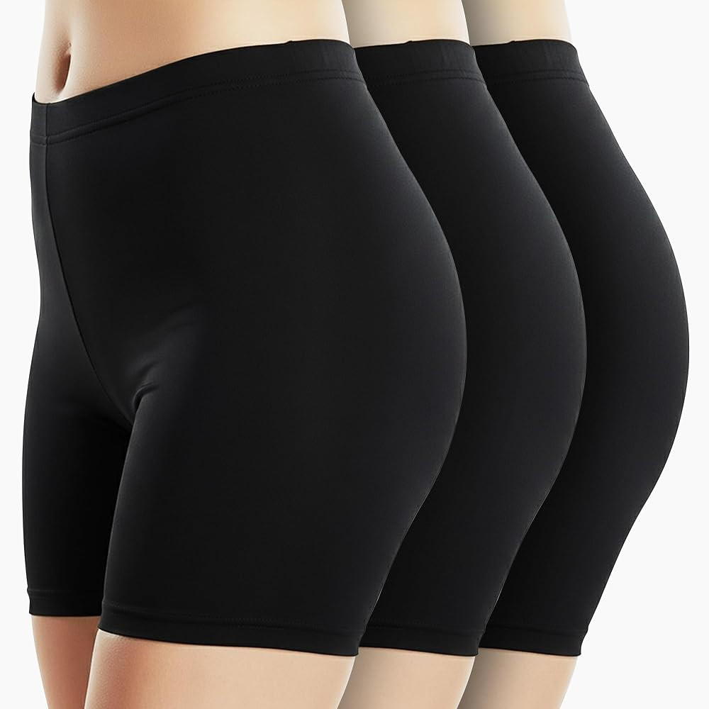 Emprella 3 Pack Slip Shorts for Women Under Dress Cotton Womens Biker Bike Short Pack Anti Chafin... | Amazon (US)