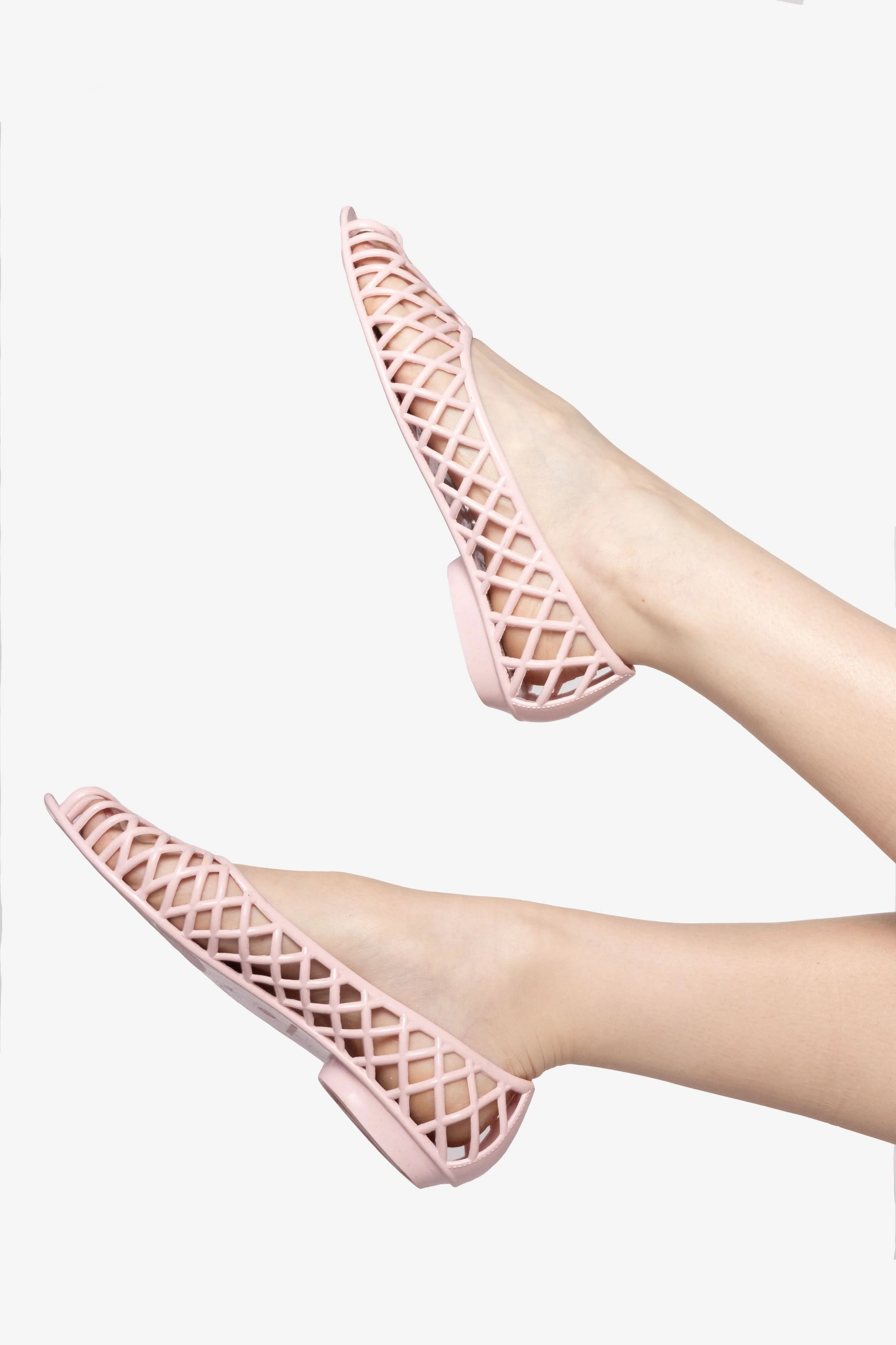 JELLYFL - Jelly Flats - Soft Pink / 10 | Los Angeles Apparel