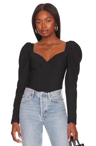 ASTR the Label Betty Top in Black from Revolve.com | Revolve Clothing (Global)