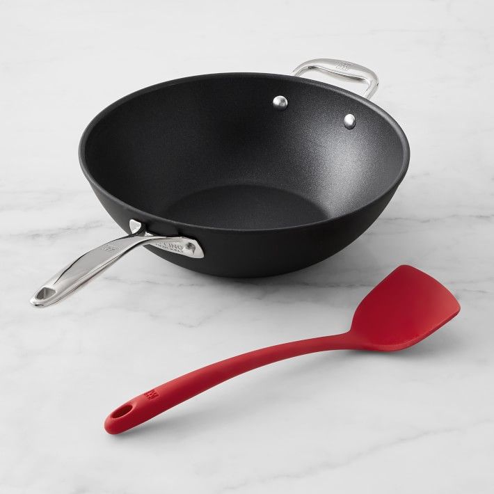 Zwilling Forte Wok with Turner | Williams-Sonoma