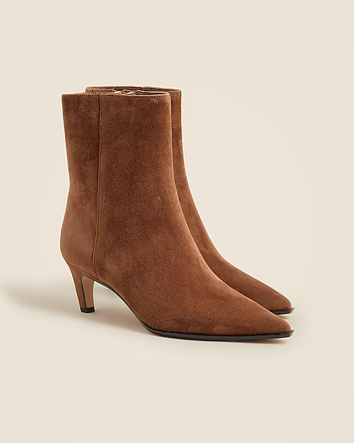 New Stevie ankle boots in suede | J. Crew US