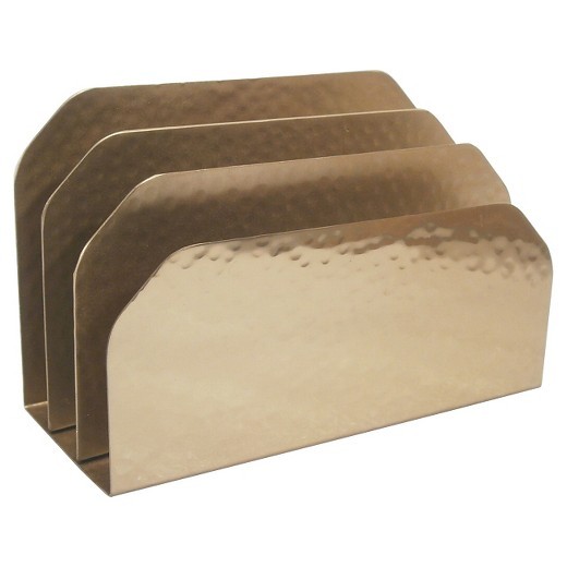 Hammered Letter Sorter Gold - Nate Berkus™ | Target