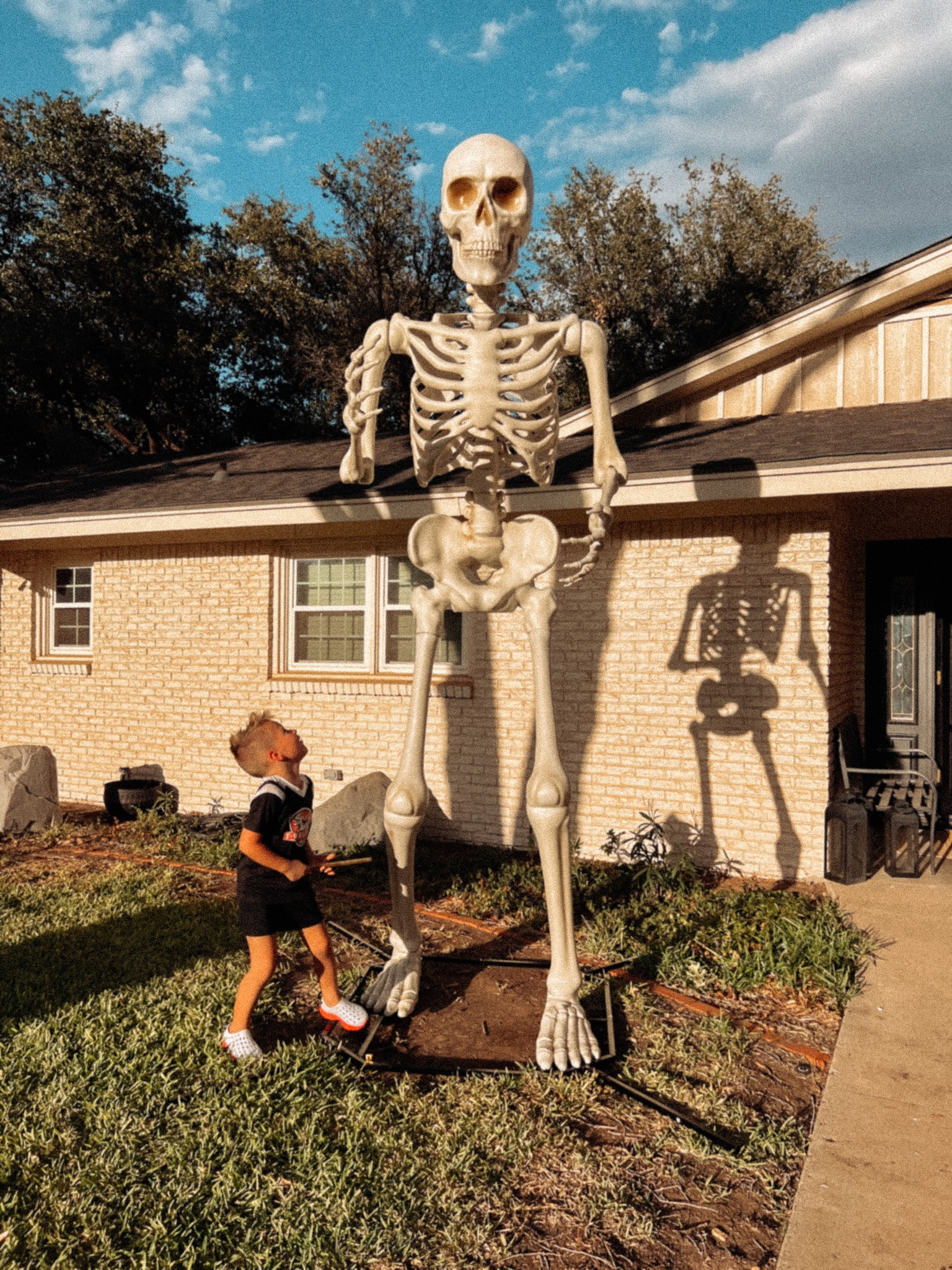 10’ Giant Skeleton. Super easy to assemble! Walmart Halloween
@walmart #walmartpartner #walmartfinds #iywyk 

#LTKHoliday #LTKHalloween #LTKSeasonal