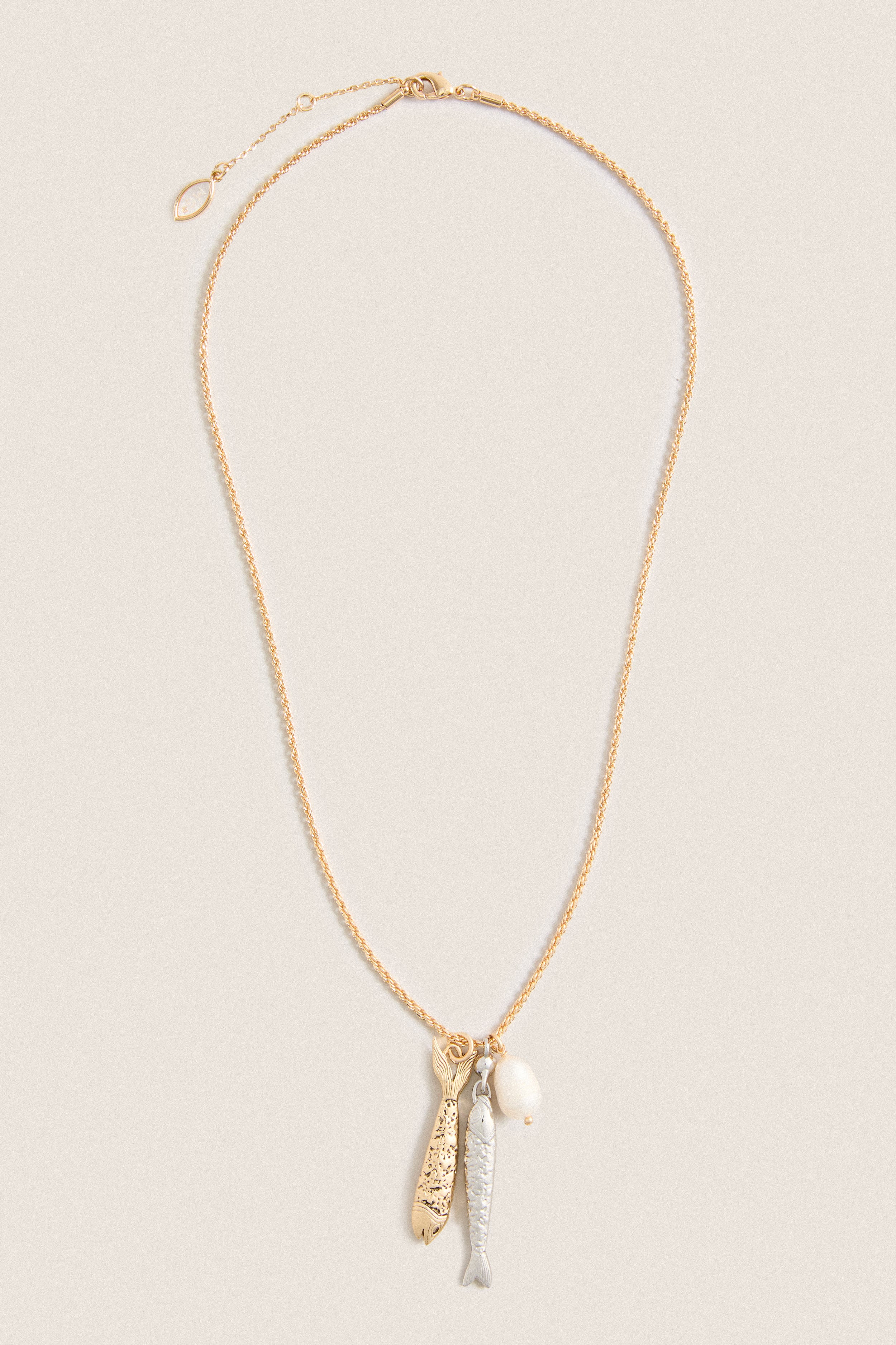 Gold and Silver Sardina Necklace | Tuckernuck (US)