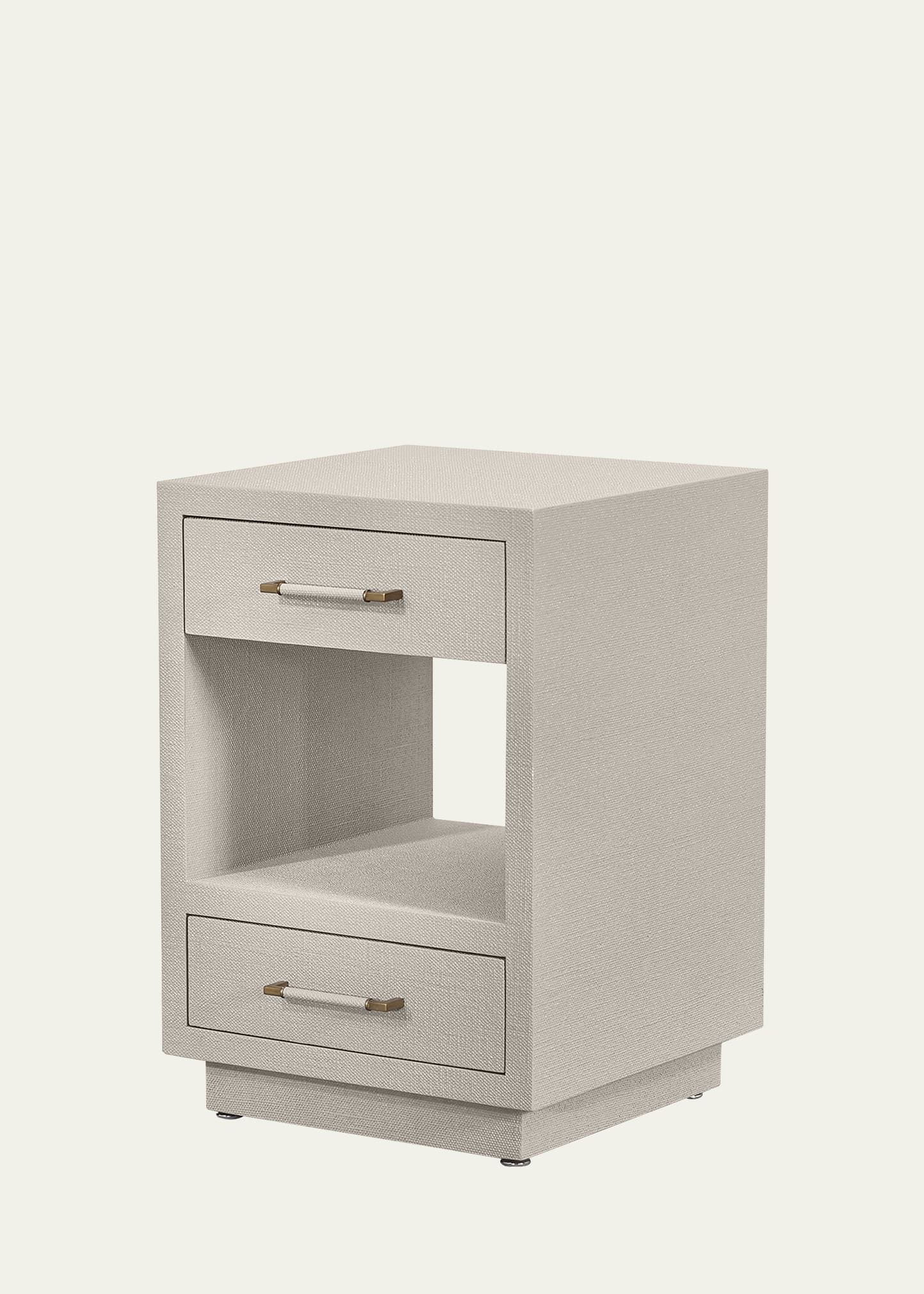 Interlude Home Taylor Small Bedside Chest, Caribbean Sand | Bergdorf Goodman