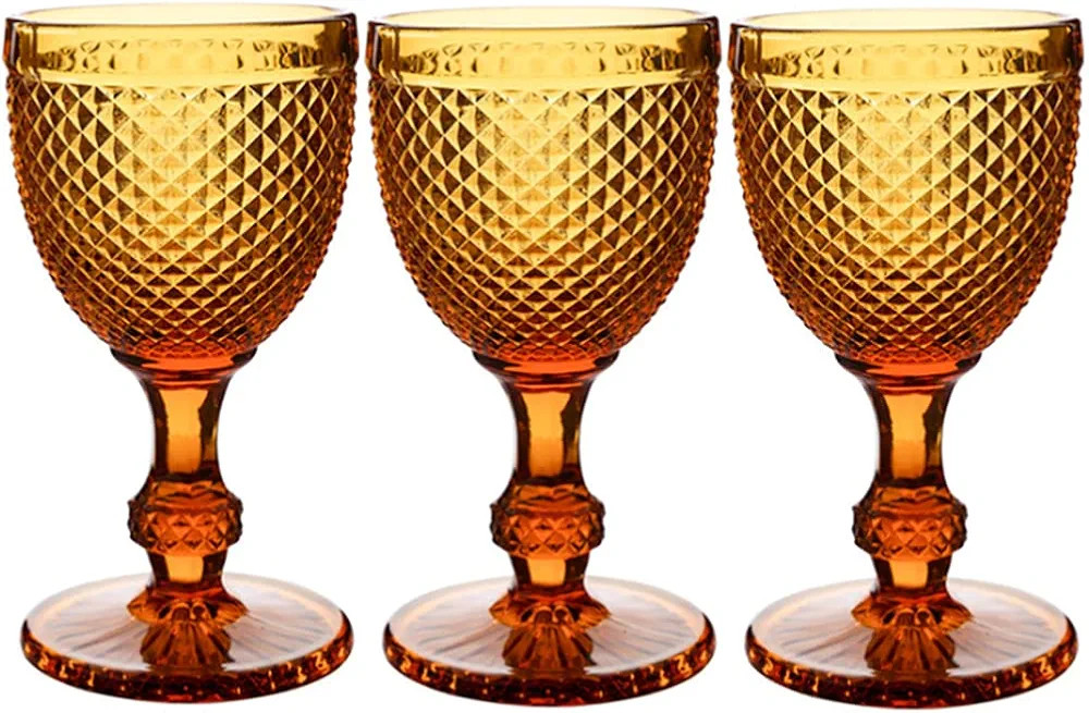 Wine Glasses set of 3 Red Wine Glass Goblets 10 oz for Party Wedding For any occasions drinks saf... | Amazon (US)