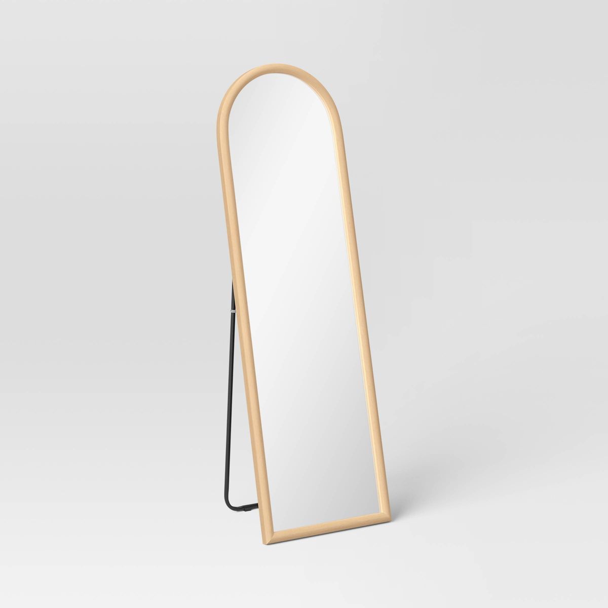 20" x 65" Arch Floor Mirror Natural - Threshold™ | Target
