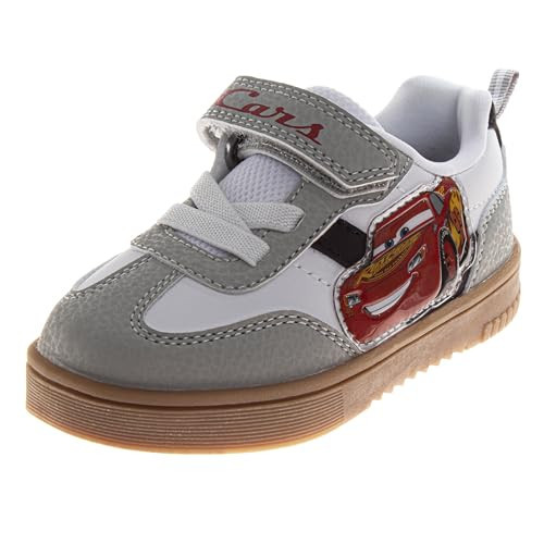 Cars Lightning McQueen Shoes for Boys - Shoe Classic Retro Style Sport Soccer Sneakers - Red (Size 11 Little Kid) | Amazon (US)