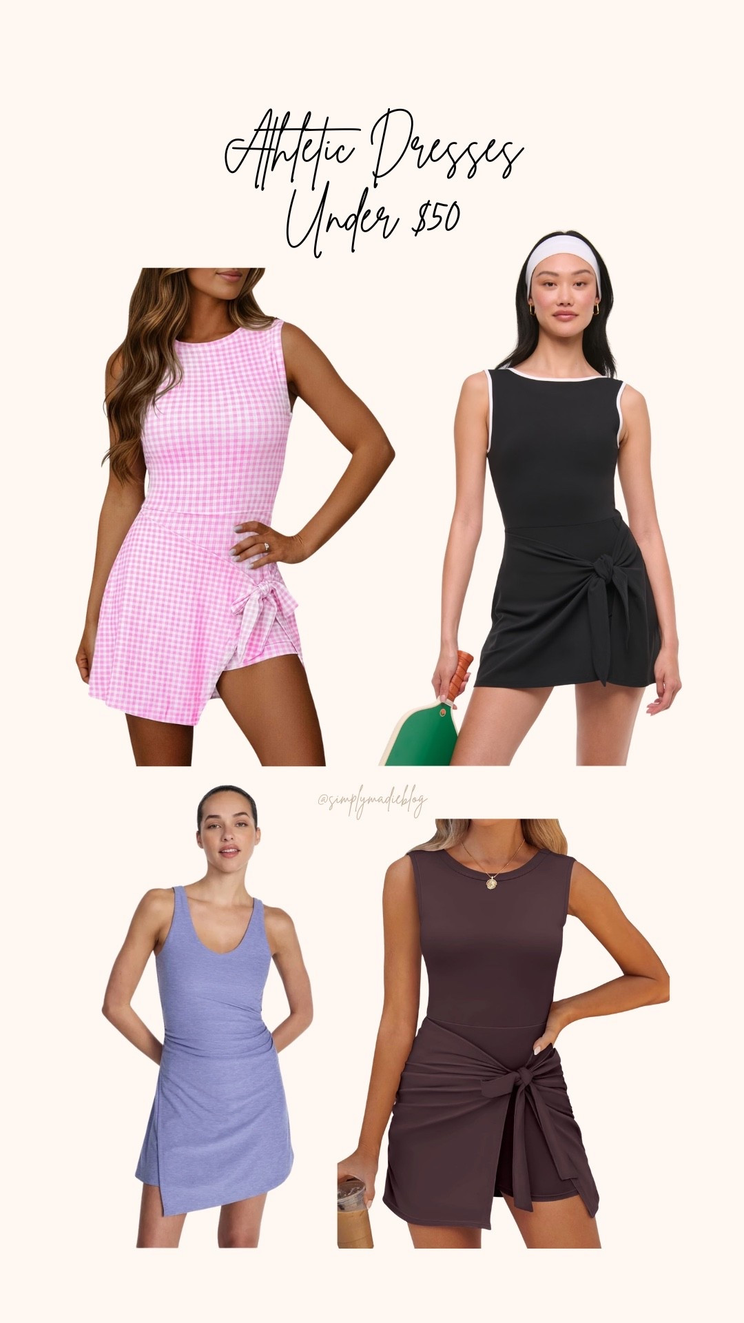these athletic dresses are perfect for in and out of the gym 💪 and they’re all under $50 (one is even under $10!) 🤑

#LTKootd #LTKfitnessgoals #LTKActive