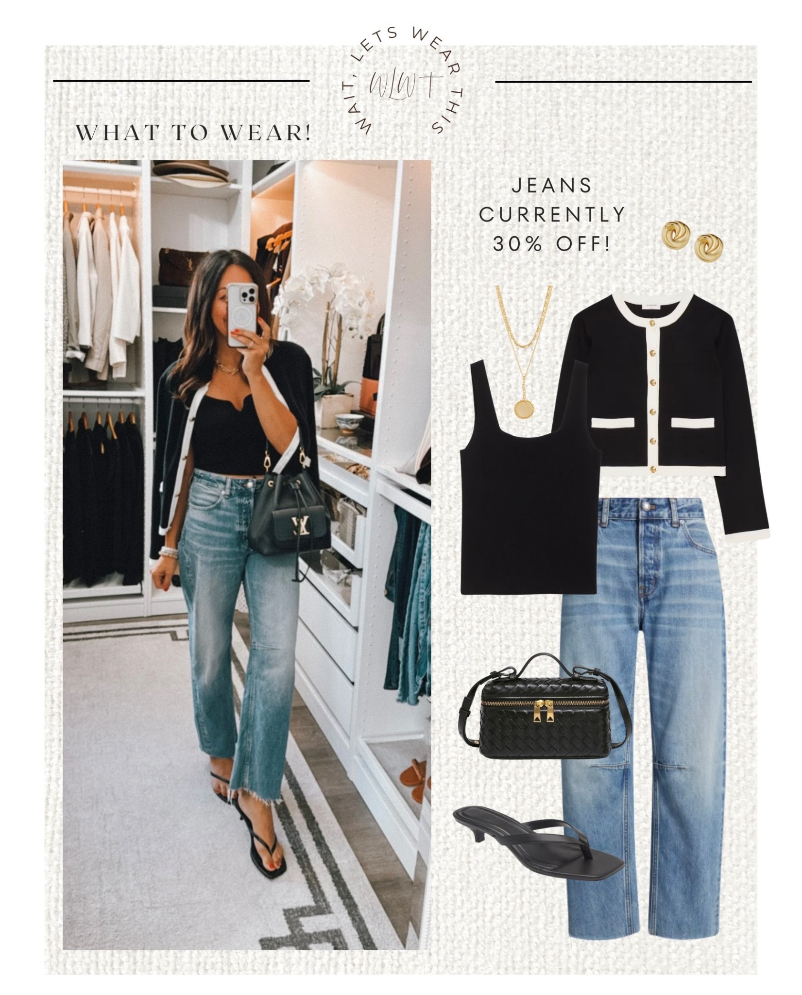 Jeans currently 30% off! I sized down 1 
Cardigan has a medium weight perfect to throw on your shoulders and go!  Same cardigan style as the one at Aritzia but half the price 👏🏽


#LTKOver40 #LTKSaleAlert