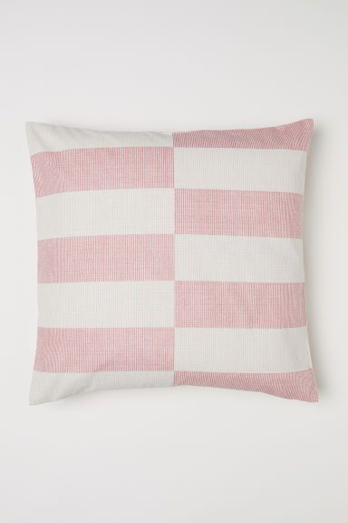 H & M - Patterned Cushion Cover - Pink | H&M (US + CA)