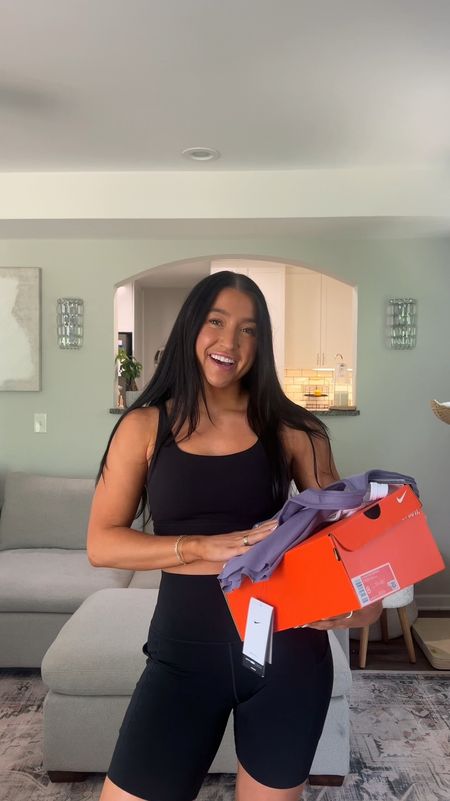 Obsessed with everything I got from Nike! This summer I’m trying to wear more colors and the purple two piece set is perfect! I love feeling cute while I work out and these outfits are perfect for more than working out! I love to wear this stuff when I go on walks, running errands, around my house! #ad #teamnike @nikewellnesscollective 

#LTKActive #LTKStyleTip #LTKFitness