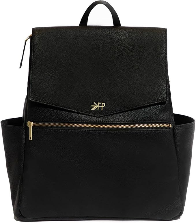 Freshly Picked Classic Leather Diaper Bag Convertible Backpack Tote for Women, Multifunction Mate... | Amazon (US)