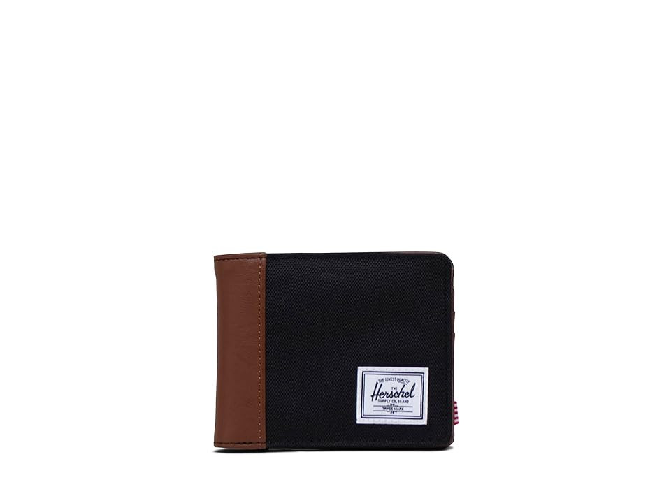 Herschel Supply Co. Hank Wallet Wallet Handbags Black/Tan | Zappos