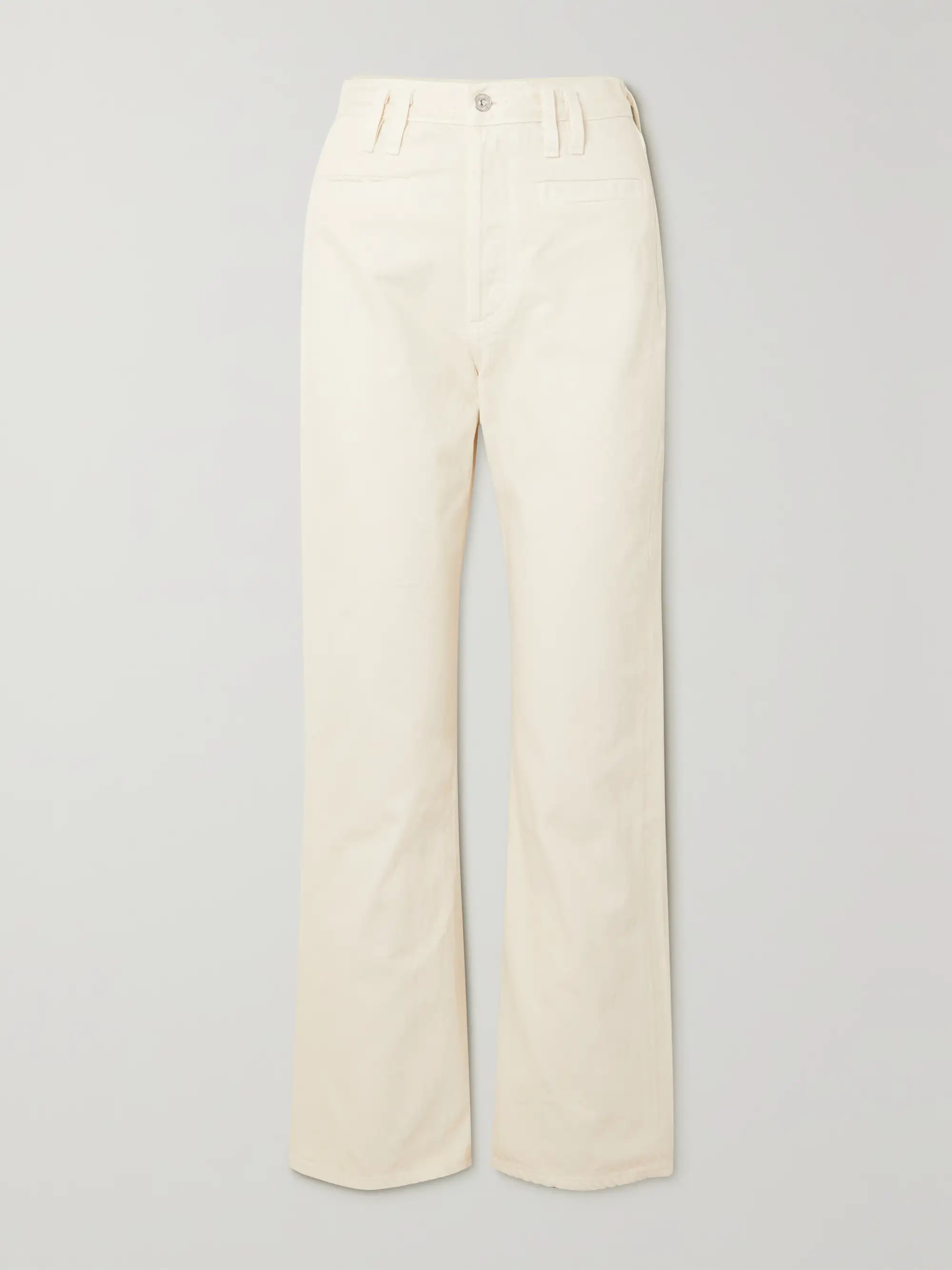 Gaucho high-rise wide-leg jeans | NET-A-PORTER (US)