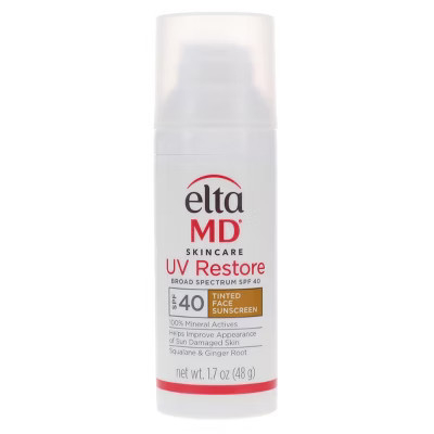 EltaMD UV Restore Tinted Broad Spectrum Facial Sunscreen SPF 40 1.7 oz | Target