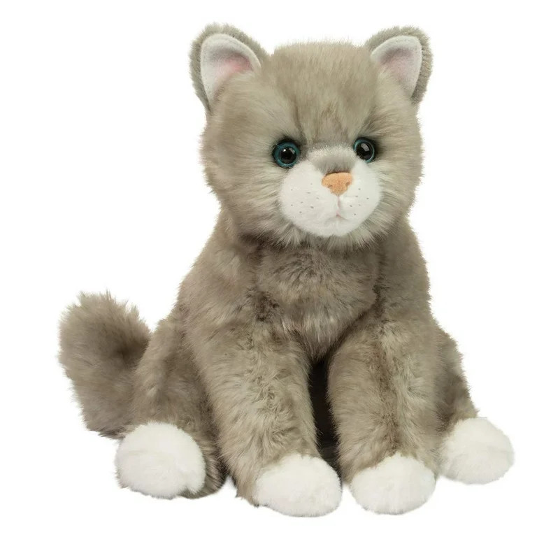 Douglas Rita Gray Cat Plush Stuffed Animal | Walmart (US)