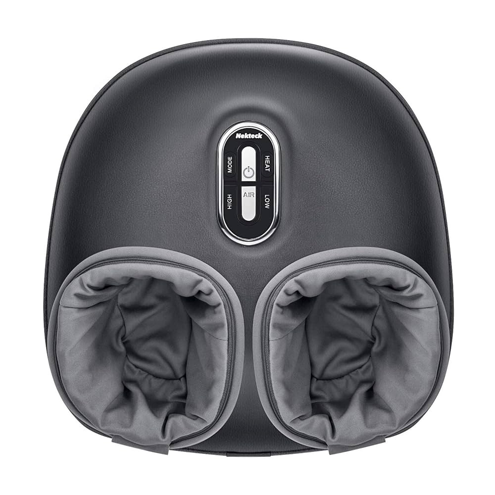 Nekteck Shiatsu Foot Massager with Heat, FSA Eligible Deep Kneading Therapy Air Compression, HSA ... | Amazon (US)