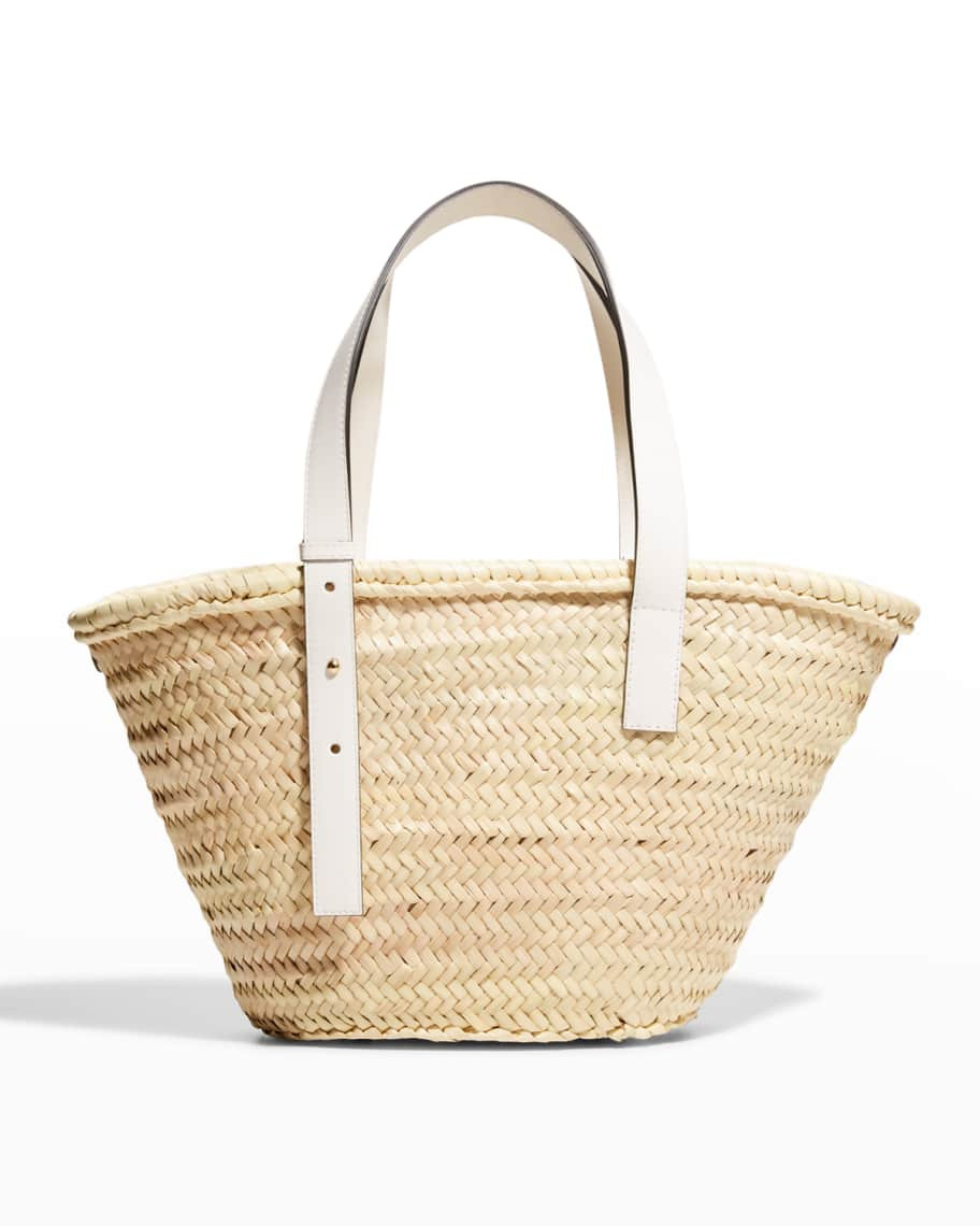 POOLSIDE The Essaouira Medium Straw Tote Bag | Neiman Marcus